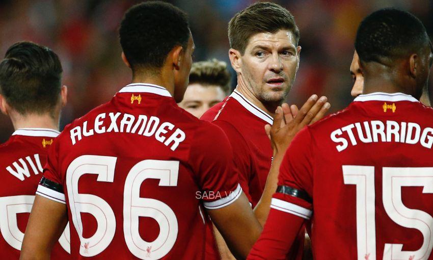 Arnold đã bắt chước Gerrard rất nhiều