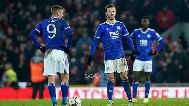 Dẫn trước tới 3-1, thế nhưng Leicester City vẫn phải cay đắng chia tay Carabao Cup