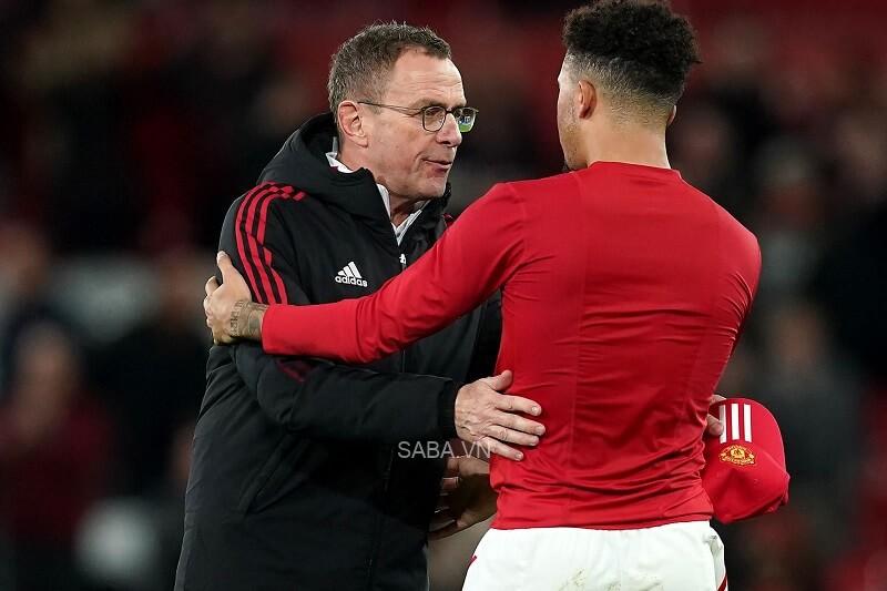 Rangnick ca ngợi hàng công.