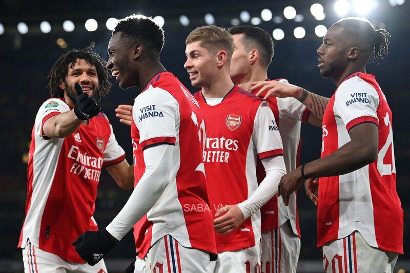 Thắng lợi dễ dàng cho đội chủ sân Emirates