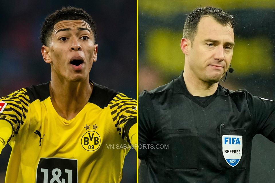 Bellingham chỉ trích gay gắt nhiều quyết định của trọng tài chính