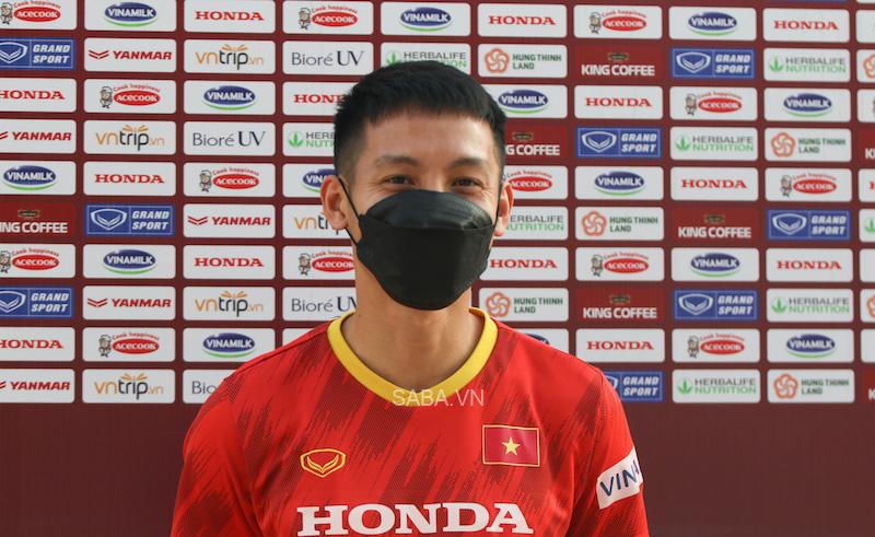 Hùng Dũng rất hào hứng trong lần trở lại này (Ảnh: VFF)