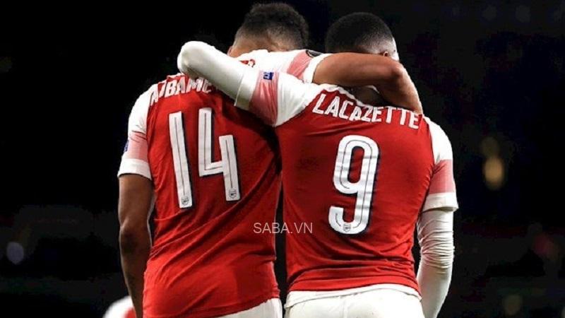 Aubameyang và Lacazette nhiều khả năng sẽ chia tay Pháo thủ sau mùa giải
