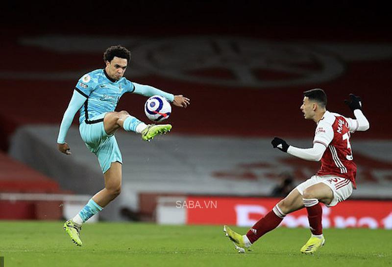 Chỉ có mình Alexander-Arnold là cầu thủ thực sự nhiễm bệnh trước trận gặp Arsenal