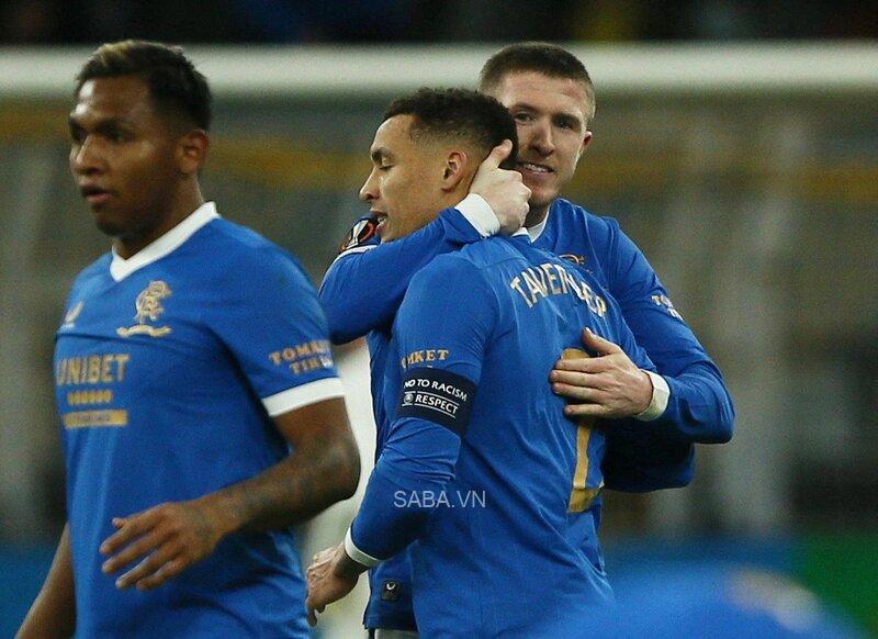 Đội trưởng của Rangers đã có một ngày thi đấu chói sáng với 2 bàn thắng