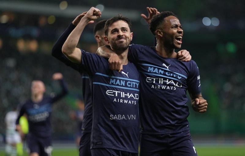 Silva và Sterling đem về 3/5 bàn thắng cho đội khách