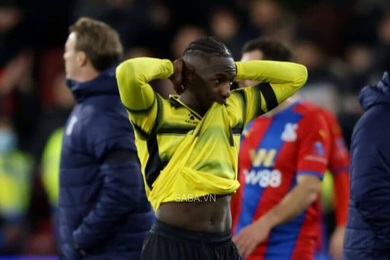Watford vừa nhận thất bại nặng nề 1-4 trước Crystal Palace
