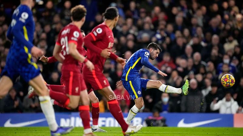 Pulisic đã ghi bàn vào lưới Liverpool ở Ngoại hạng Anh mùa này (Ảnh: Getty)