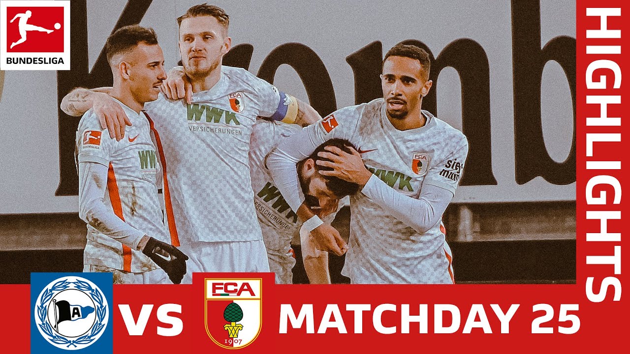 Arminia Bielefeld vs Augsburg - vòng 25 Bundesliga 2021/22