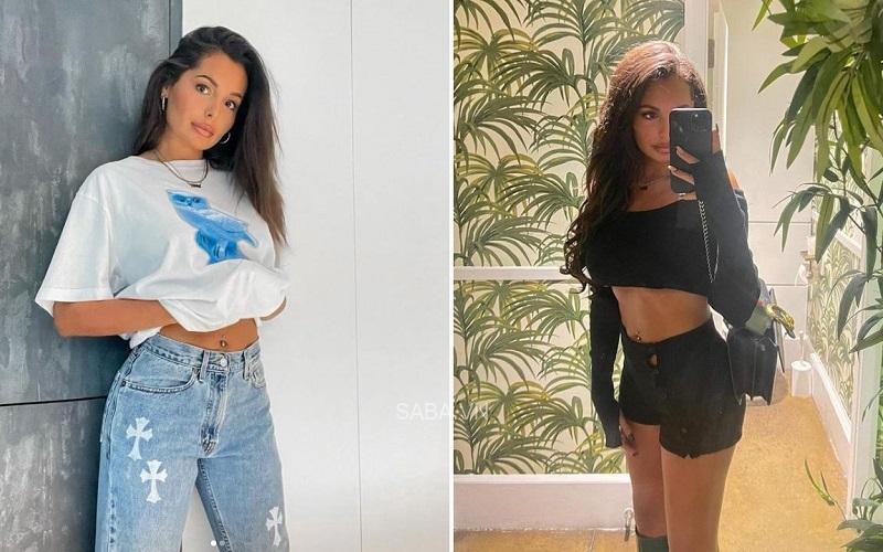 Dù diện trang phục kiểu nào thì Milly cũng rất gợi cảm. (Ảnh: Instagram)