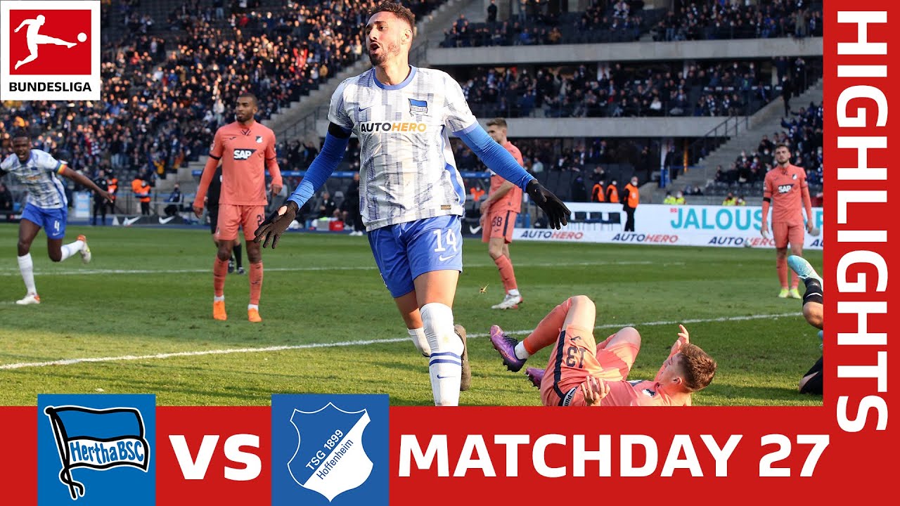 Hertha Berlin vs Hoffenheim - vòng 27 Bundesliga 2021/22
