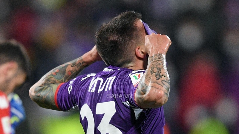 Fiorentina liên tiếp bỏ lỡ những cơ hội