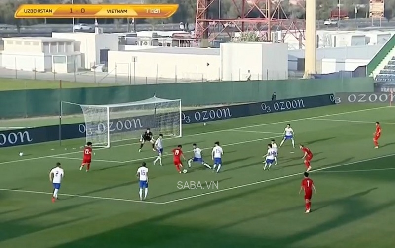 U23 Việt Nam không thể ghi bàn ở Dubai Cup