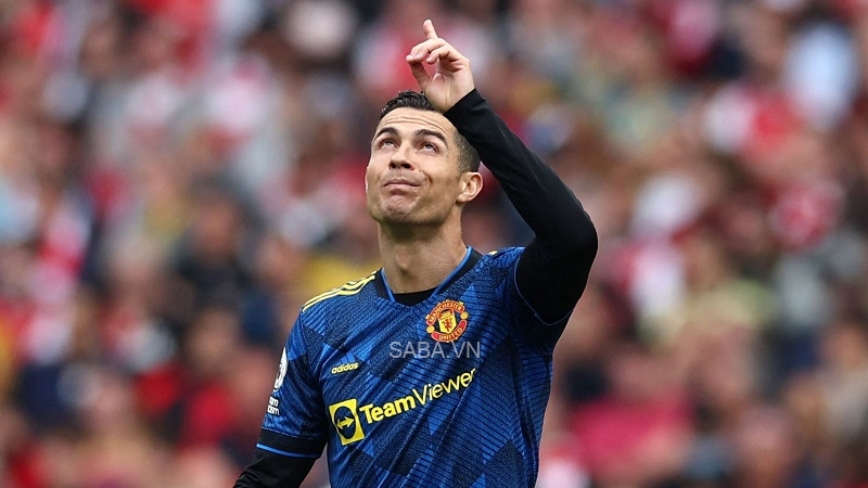 Ronaldo là cầu thủ duy nhất của MU ghi bàn ở trận này (Ảnh: Getty)