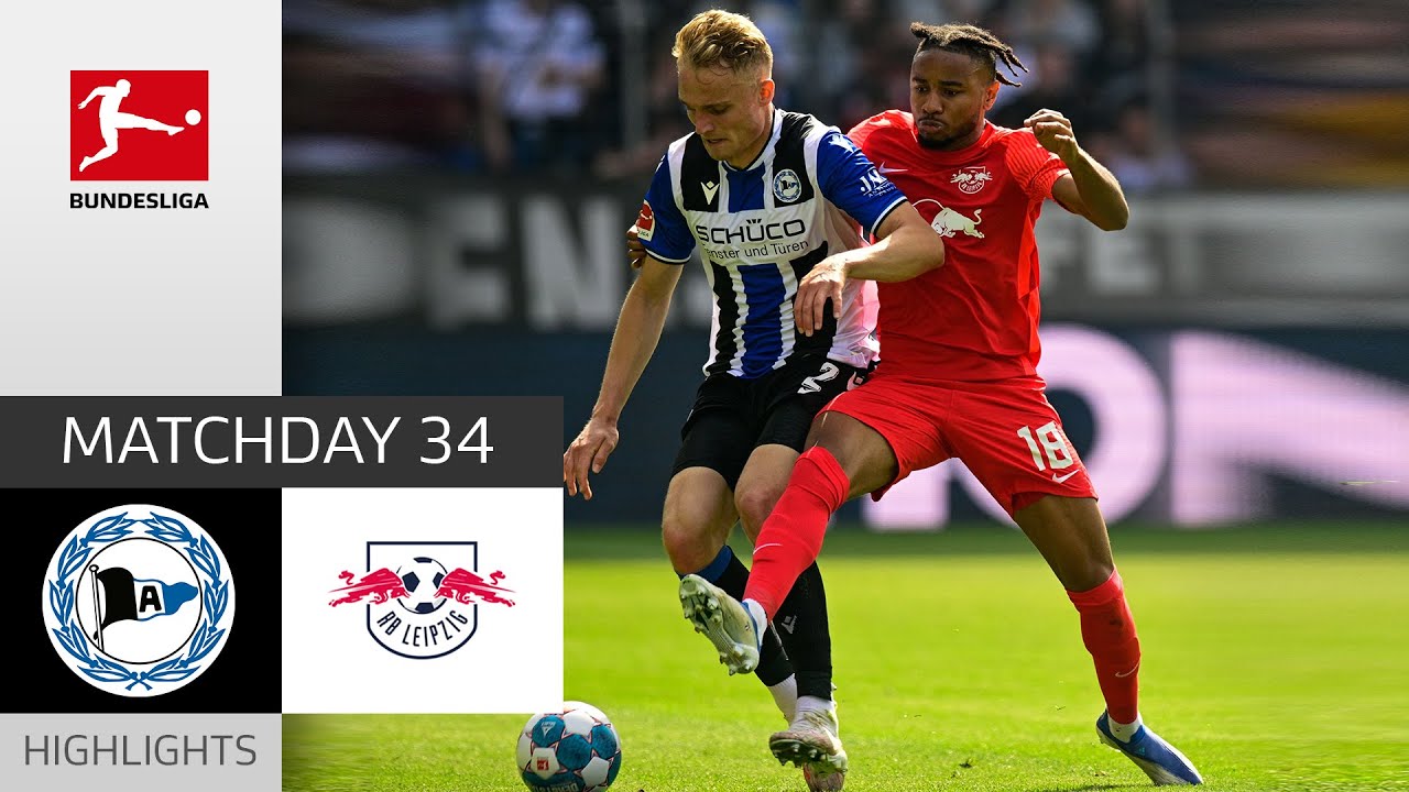 Arminia Bielefeld vs RB Leipzig - vòng 34 Bundesliga 2021/22