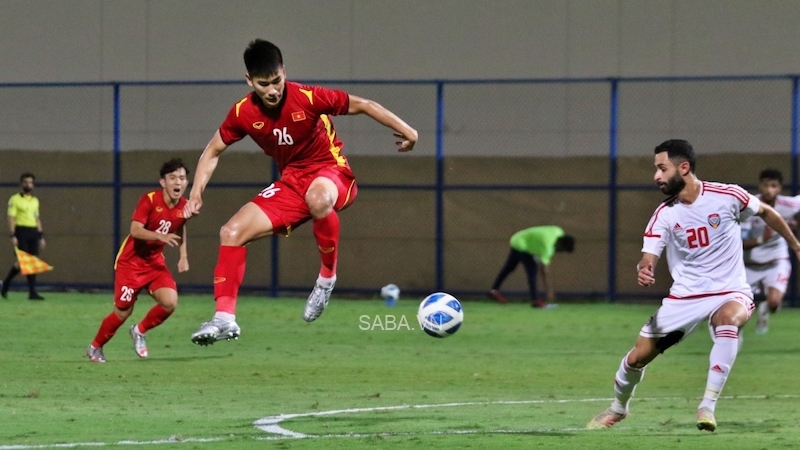 U23 Việt Nam vừa thua 0-3 trong trận giao hữu với U23 UAE