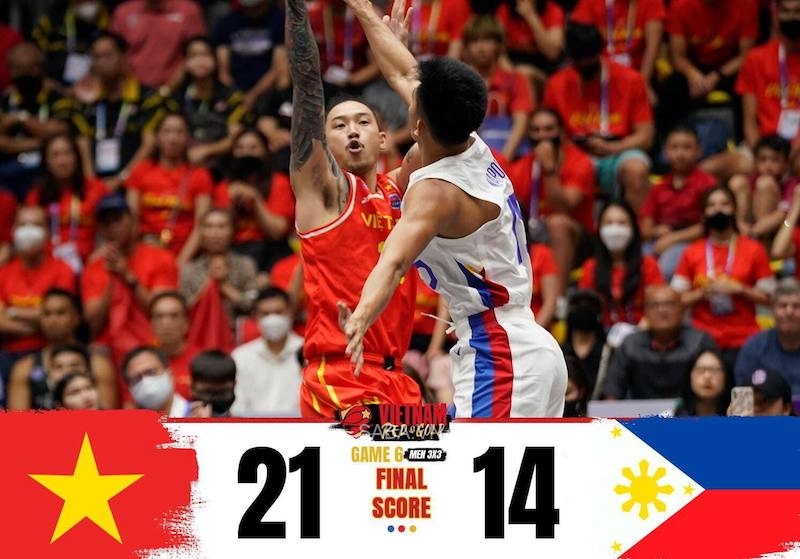 Việt Nam đã có chiến thắng lịch sử trước Philippines (Ảnh: LĐBR Việt Nam)