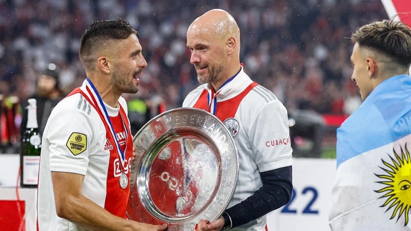 Erik ten Hag giúp Ajax lên ngôi tại giải VĐQG Hà Lan