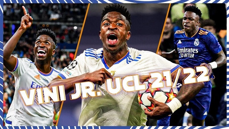 Màn trình diễn thăng hoa của Vinicius tại Cúp C1 2021/22