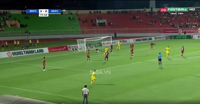 Bàn gỡ mang tính chất an ủi của Nam Định