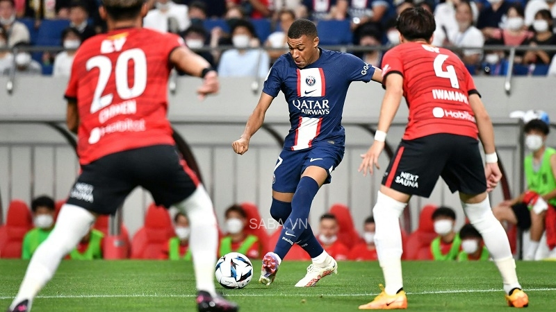 Mbappe lập công, PSG thắng đậm ông lớn Nhật Bản