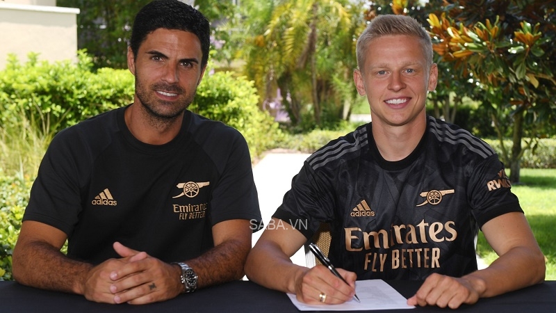 Zinchenko ca ngợi HLV Arteta