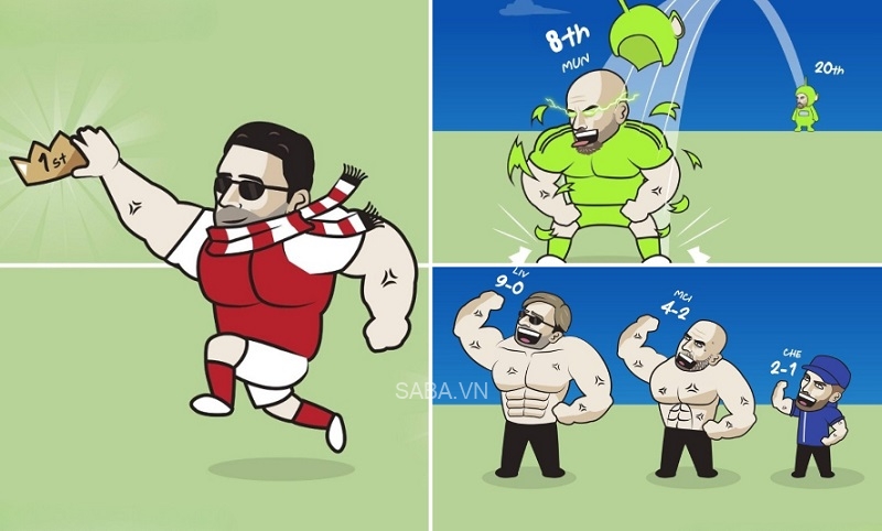 Ảnh chế vòng 4 Ngoại hạng Anh: Man United hóa ‘Quỷ xanh’; Liverpool nổi điên