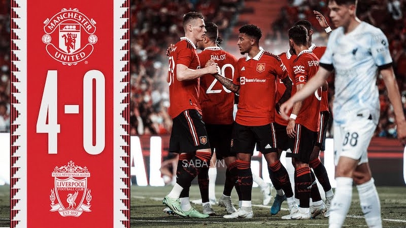 Thắng đậm Liverpool tại trận giao hữu có ý nghĩa về mặt tinh thần cho MU