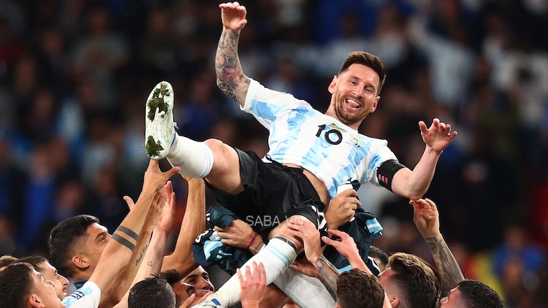 Với đầu tàu Messi, ĐT Argentina là một trong những ứng viên vô địch tại World Cup 2022