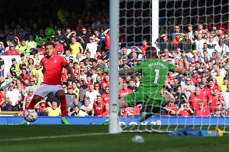 Brennan Johnson mở tỷ số cho Nottingham Forest