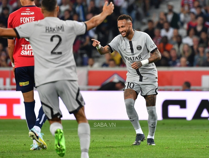 Neymar cũng có một ngày thi đấu hoàn hảo