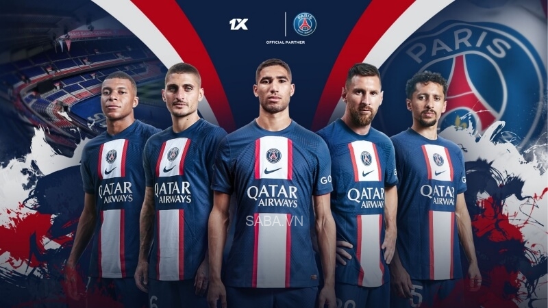 PSG hợp tác với 1x ở thị trường ngoài nước Pháp