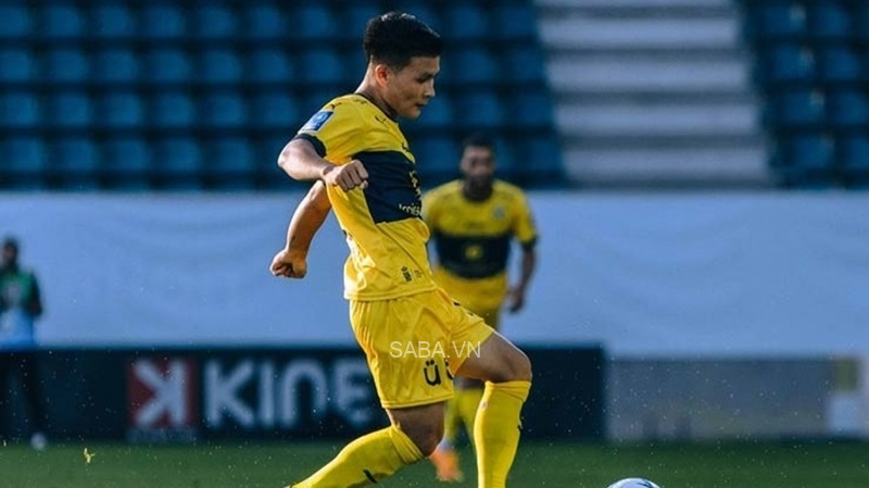 Quang Hải không để lại nhiều dấu ấn khi vào sân