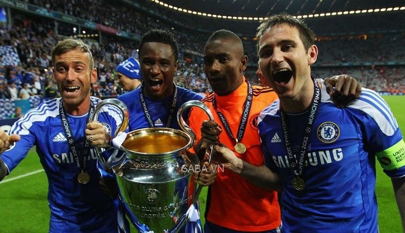 John Obi Mikel giành được Champions League cùng Chelsea