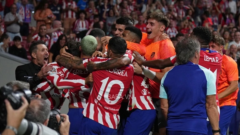 ...và đem về chiến thắng khó tin cho Atletico Madrid