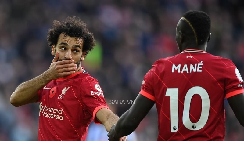 Mane luôn bị xếp phía sau Salah