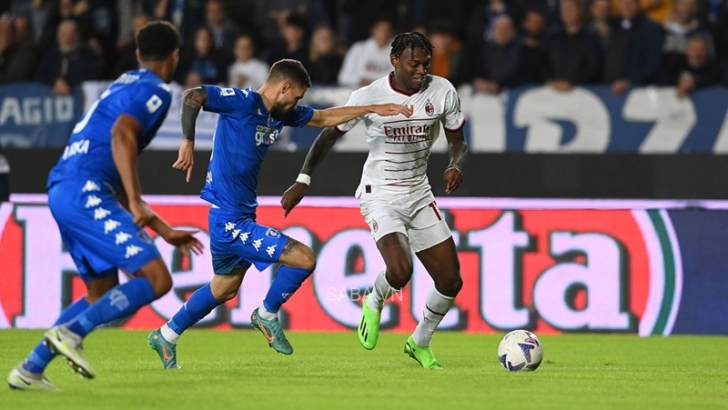 Rafael Leao tiếp tục là cảm hứng trong lối chơi của Milan