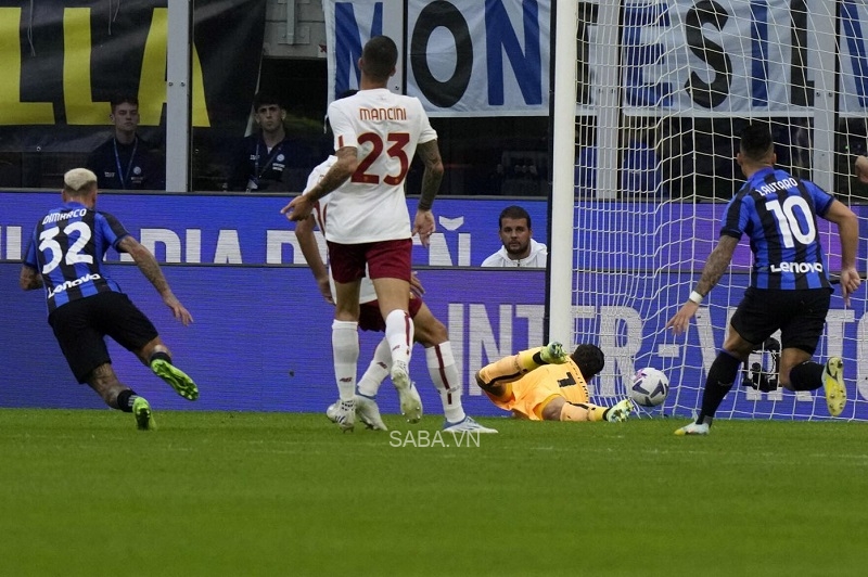 Dimarco mở tỷ số của trận đấu ở phút 30