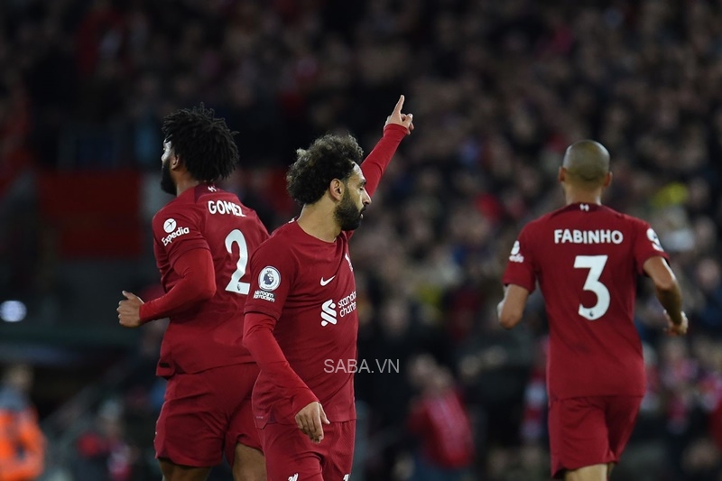 Salah nhanh chóng gỡ hòa cho Liverpool