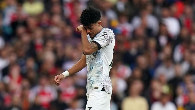 Liverpool càng khó khăn khi thiếu vắng Diaz