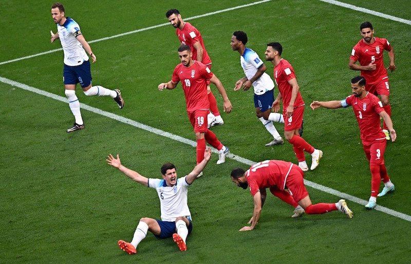 Maguire đã mang lại phạt đền ở trận gặp Iran nếu trọng tài quyết đoán hơn