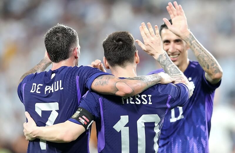 Dàn sao Argentina đang rất tự tin.