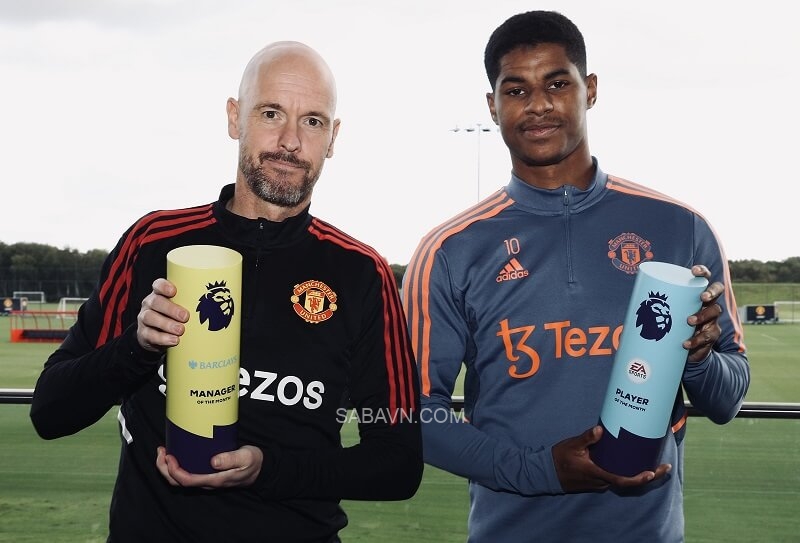 Ten Hag khai thác được tài năng của Rashford.