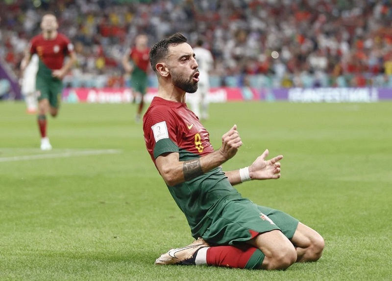 Bruno có một ngày thi đấu chói sáng