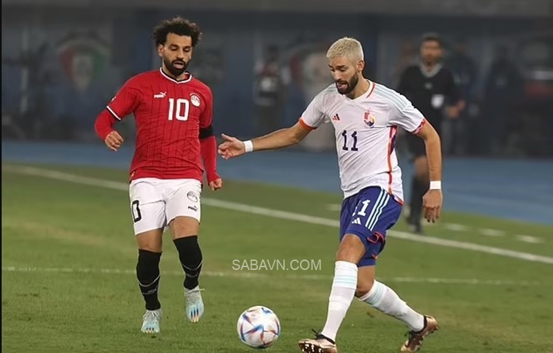 Bỉ chạy đà cho World Cup 2022 bằng thất bại trước Ai Cập