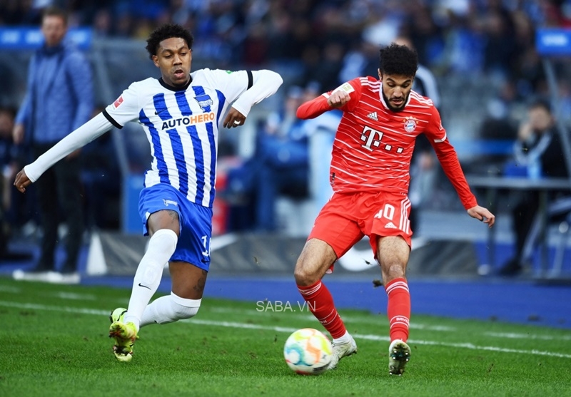 45 phút bùng nổ giúp Bayern Munich thắng nghẹt thở Hertha Berlin