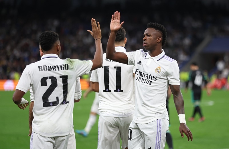 Real Madrid tạo ra thế trận áp đảo toàn diện 