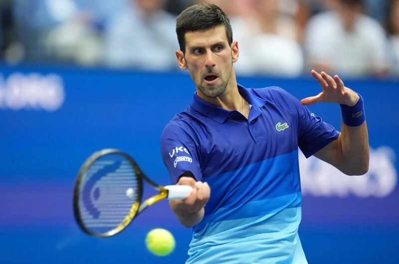Djokovic thường phán đoán chính xác quỹ đạo quả bóng .