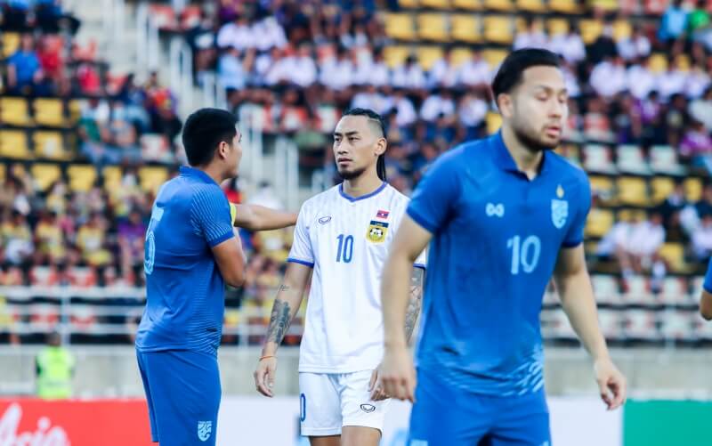 Lào thua U23 Thái Lan 0-5 ở trận gần nhất