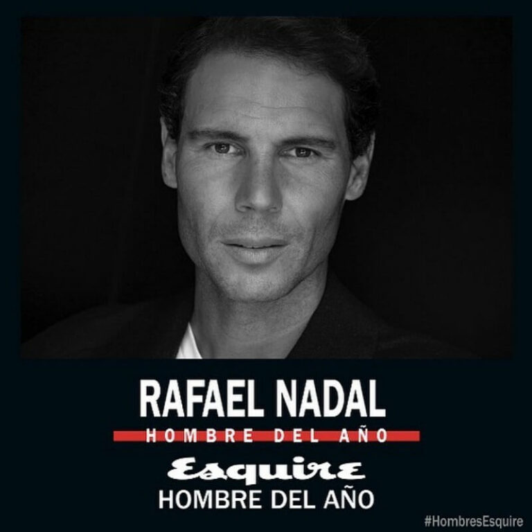 Nadal trên tạp chí Esquire.